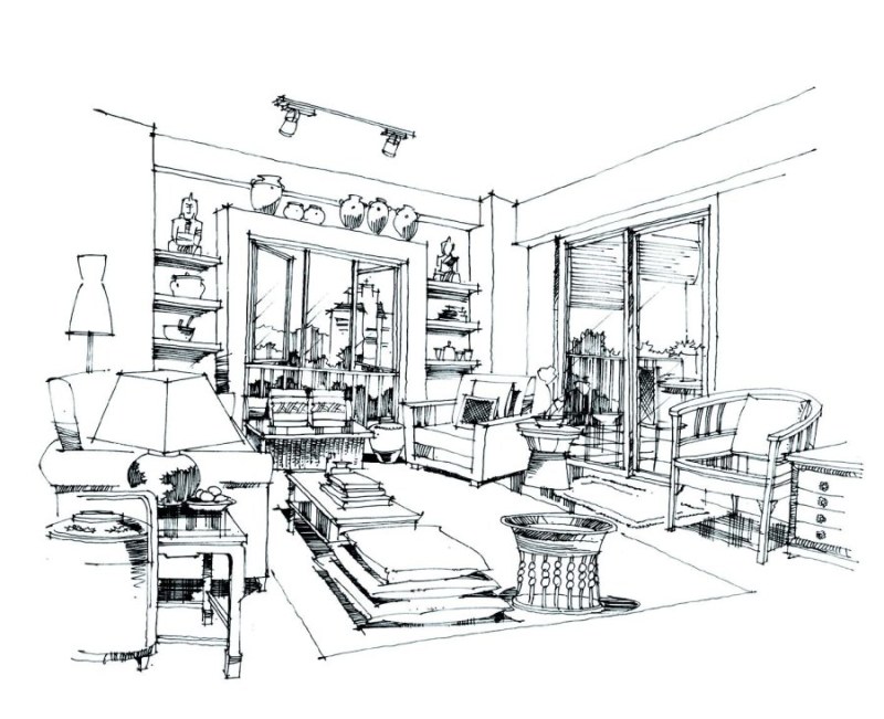 印象手繪 室內(nèi)設(shè)計手繪教程 室內(nèi)裝潢入門指南